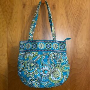 Vera Bradley Vibrant Paisley Tote Bag